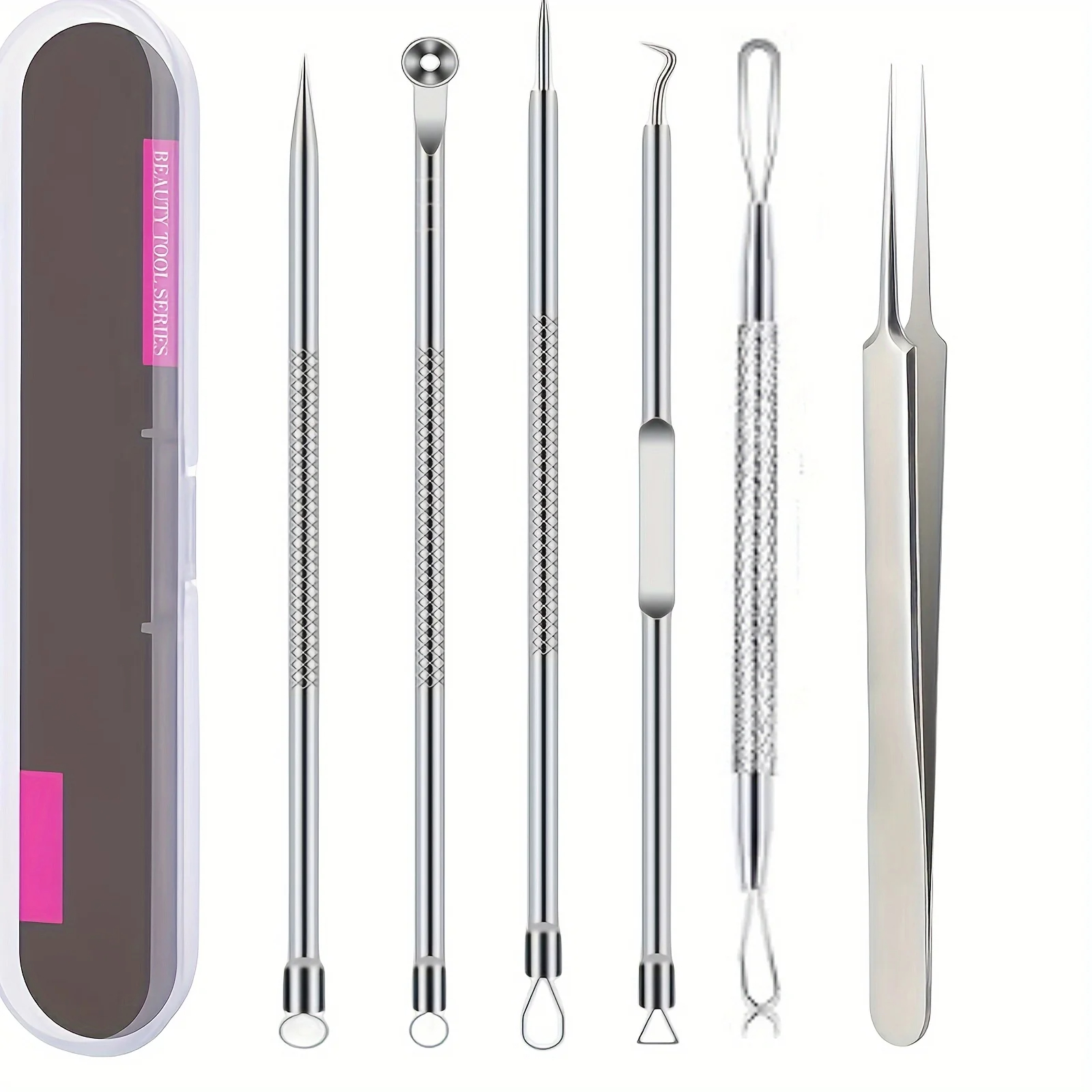 Skincare Scora - 6-Pack Stainless Steel Acne Needles and