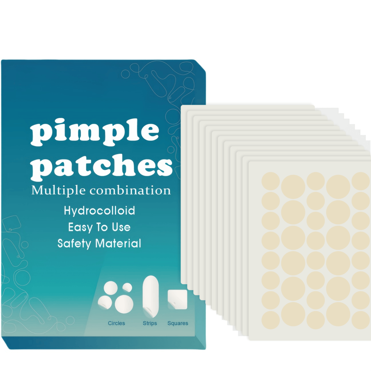 Hydrocolloid Acne Patch - Skin-Calming Acne Patches - Hydrocolloid Technology