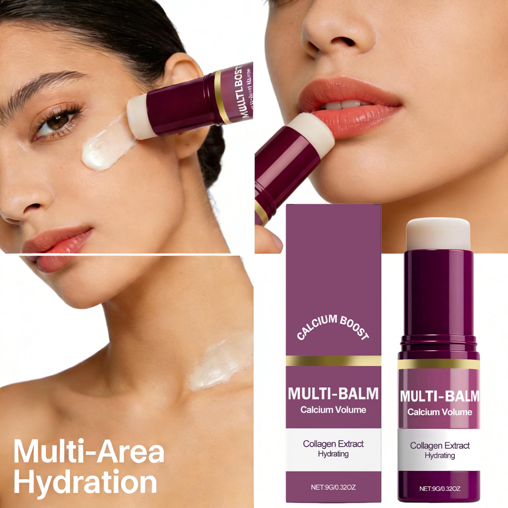 Skincare Glow - Calcium Multi Balm Stick Collagen Hydrating