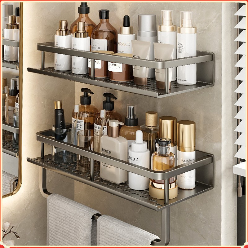 Xl Skincare - Space Aluminum ABS Floating Wall Shelf