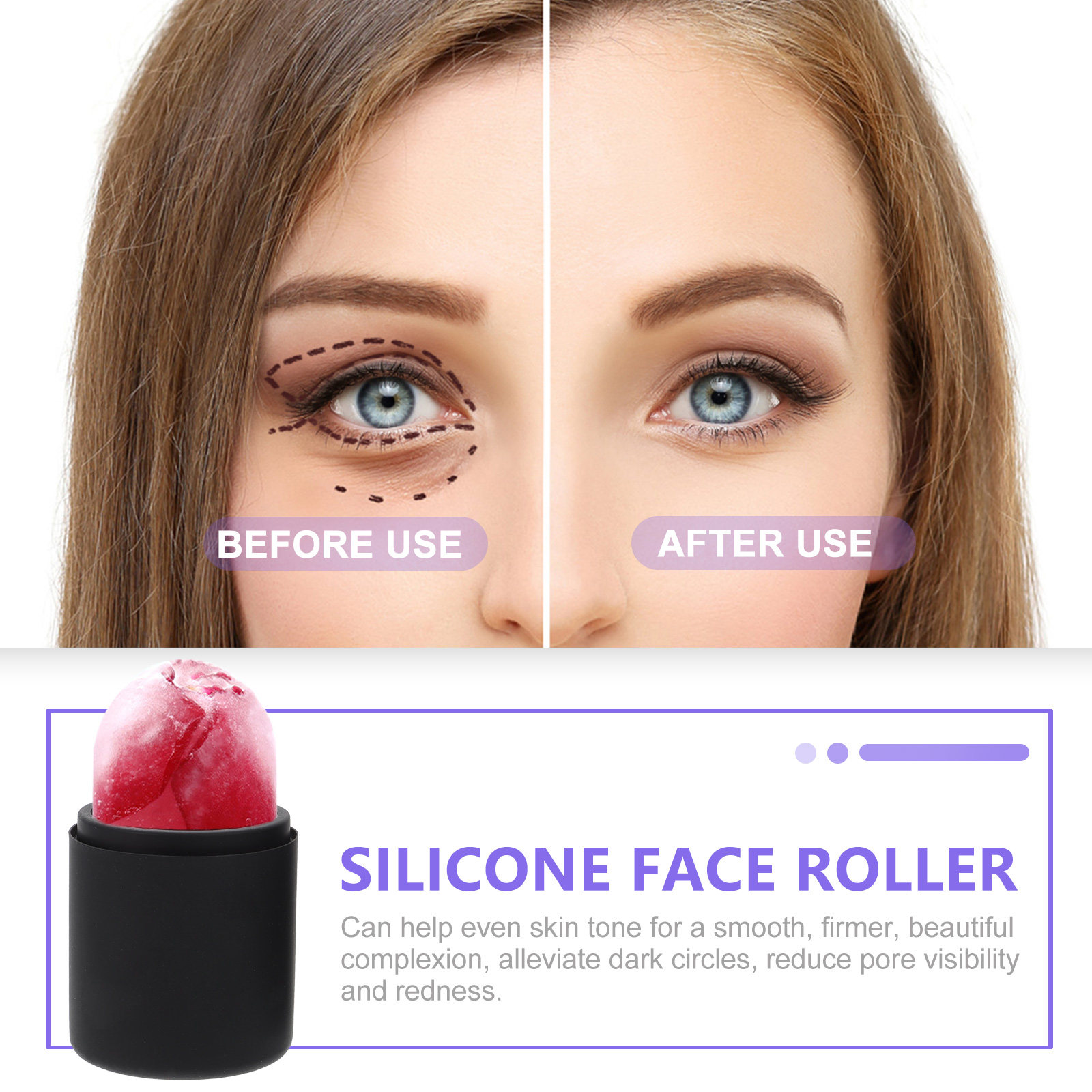 Ice Face Roller Silicone Facia – Skincare Glow recenzja i cena
