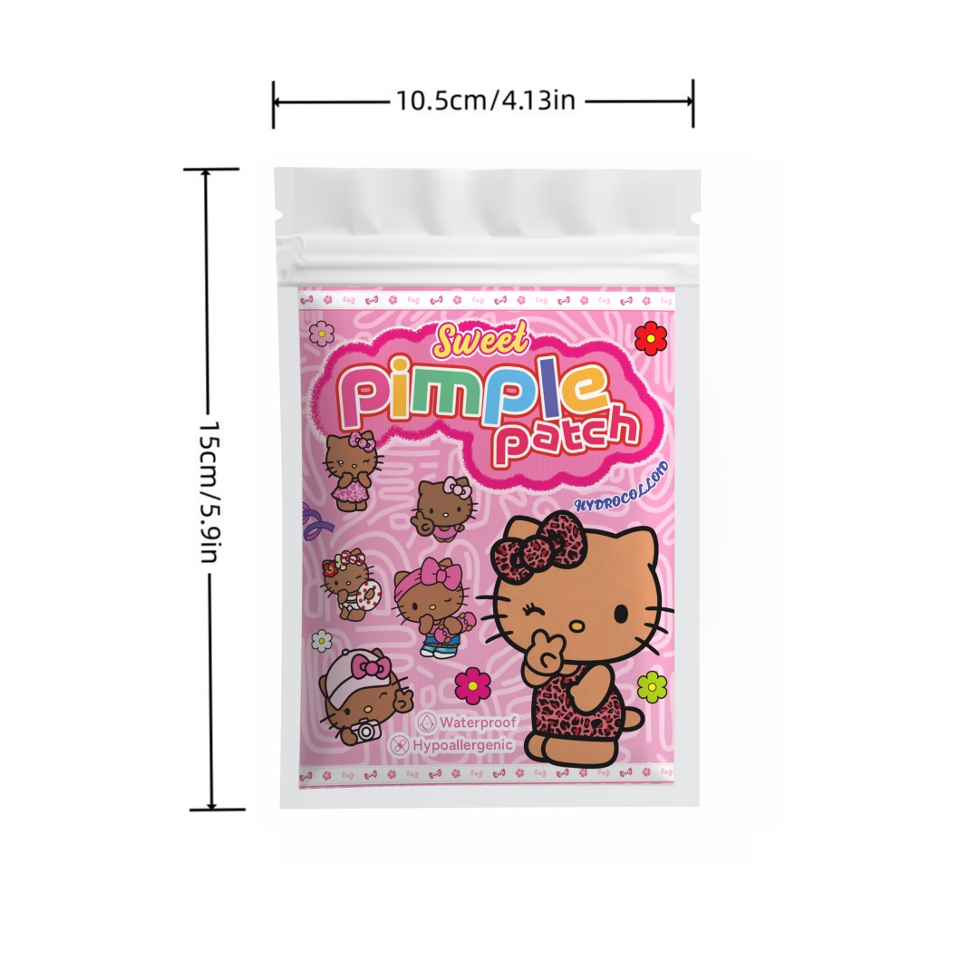 100PCS hello kitty Acne patche – Hydrocolloid Acne Patch recenzja i cena
