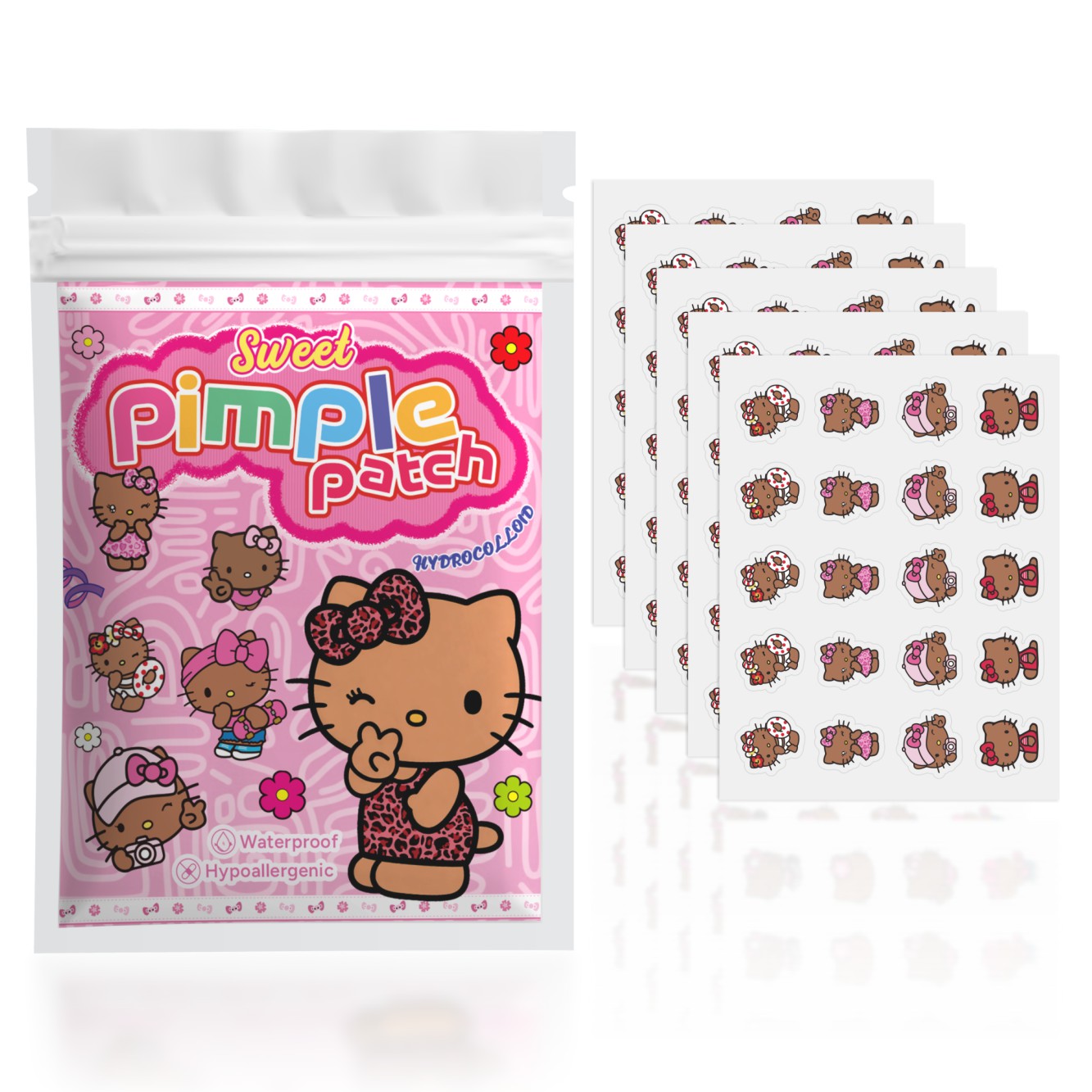 100PCS hello kitty Acne patche – Hydrocolloid Acne Patch recenzja i cena