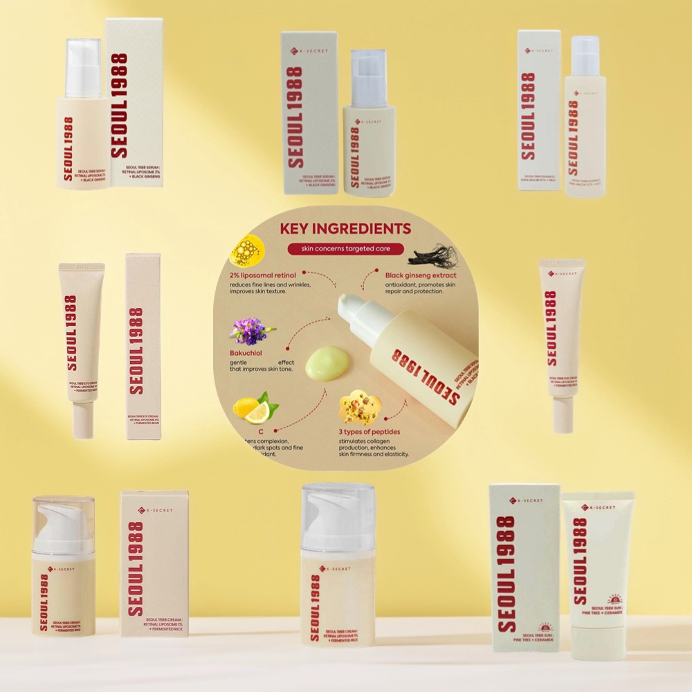 Korean Seoul 1988 Set Retinol  – Skincare Niacinamide recenzja i cena