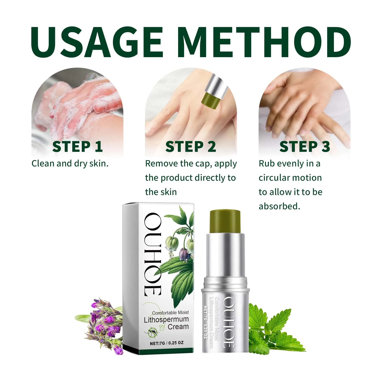 OUHOE Purple Grass Herbal Mosq – Skincare Herbal recenzja i cena