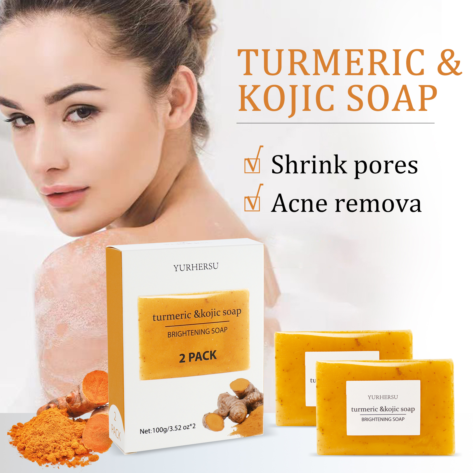 Turmeric & Kojic Acid Soap Bar – Kojic Acid Soap recenzja i cena
