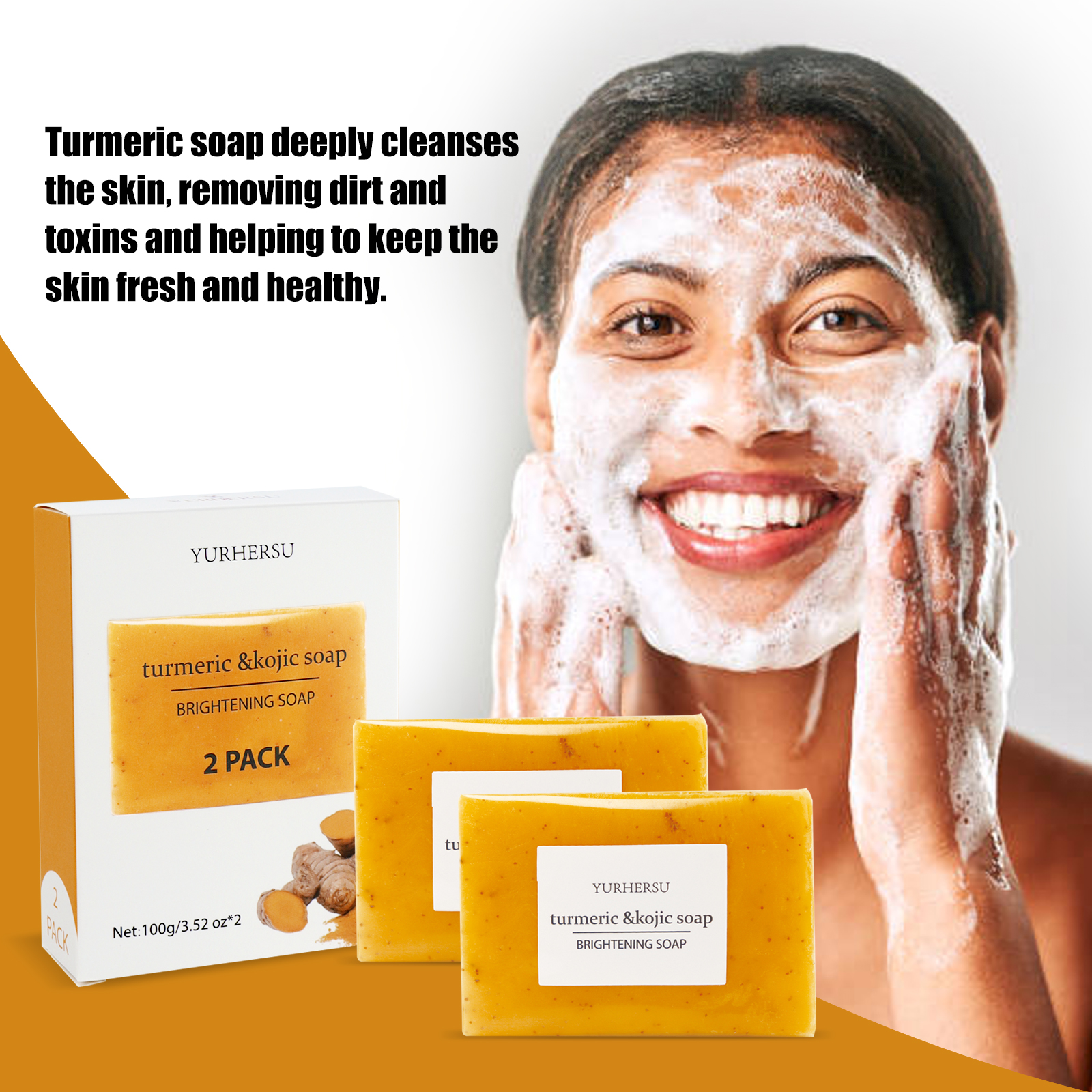 Turmeric & Kojic Acid Soap Bar – Kojic Acid Soap recenzja i cena