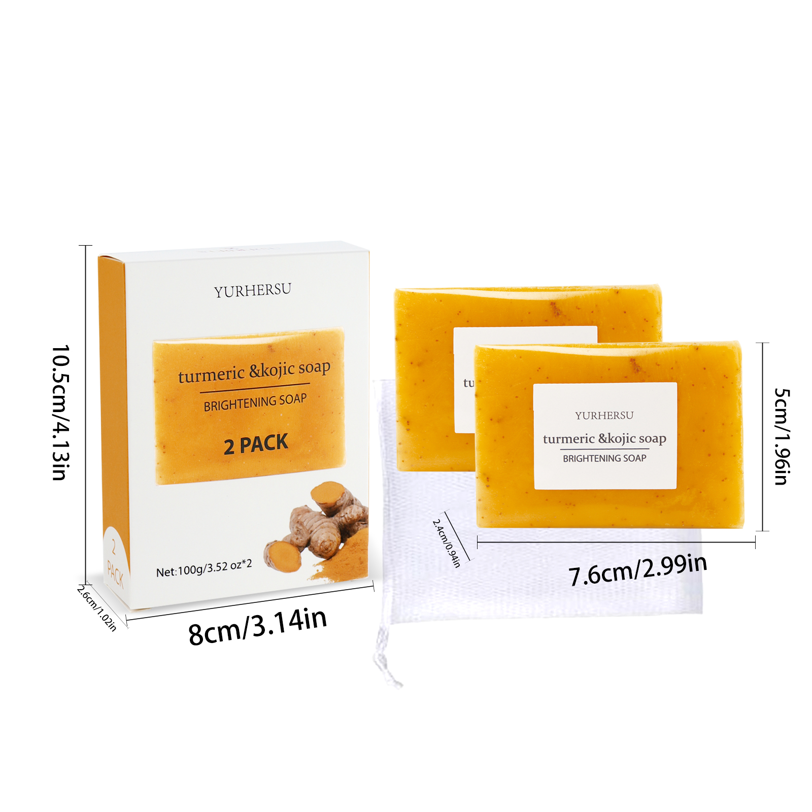 Turmeric & Kojic Acid Soap Bar – Kojic Acid Soap recenzja i cena