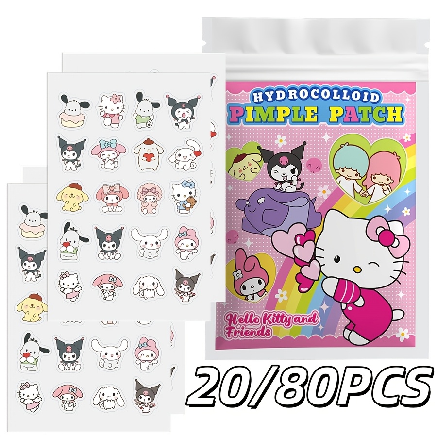 20/80PCS Sanrio Hello kitty Ca – Hydrocolloid Acne Patch recenzja i cena