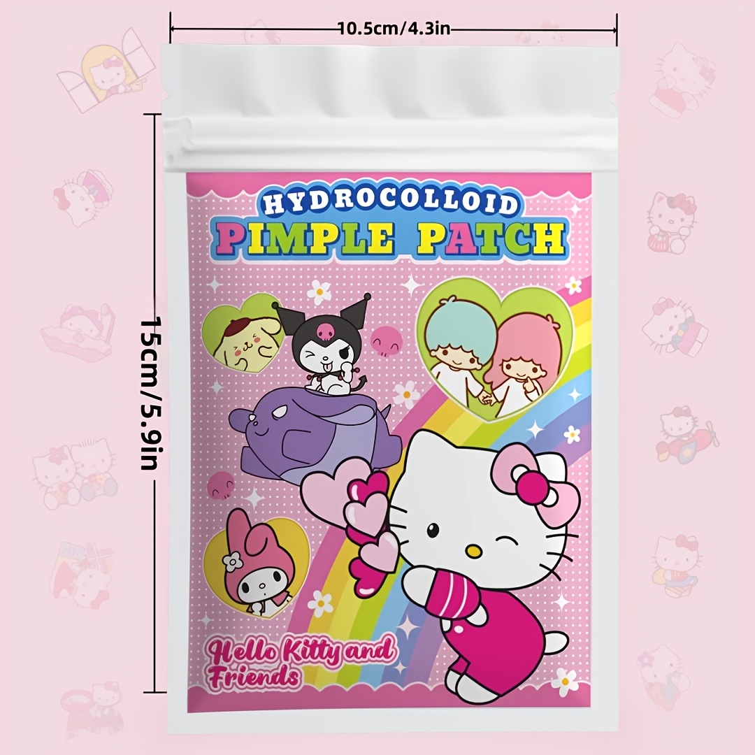 20/80PCS Sanrio Hello kitty Ca – Hydrocolloid Acne Patch recenzja i cena