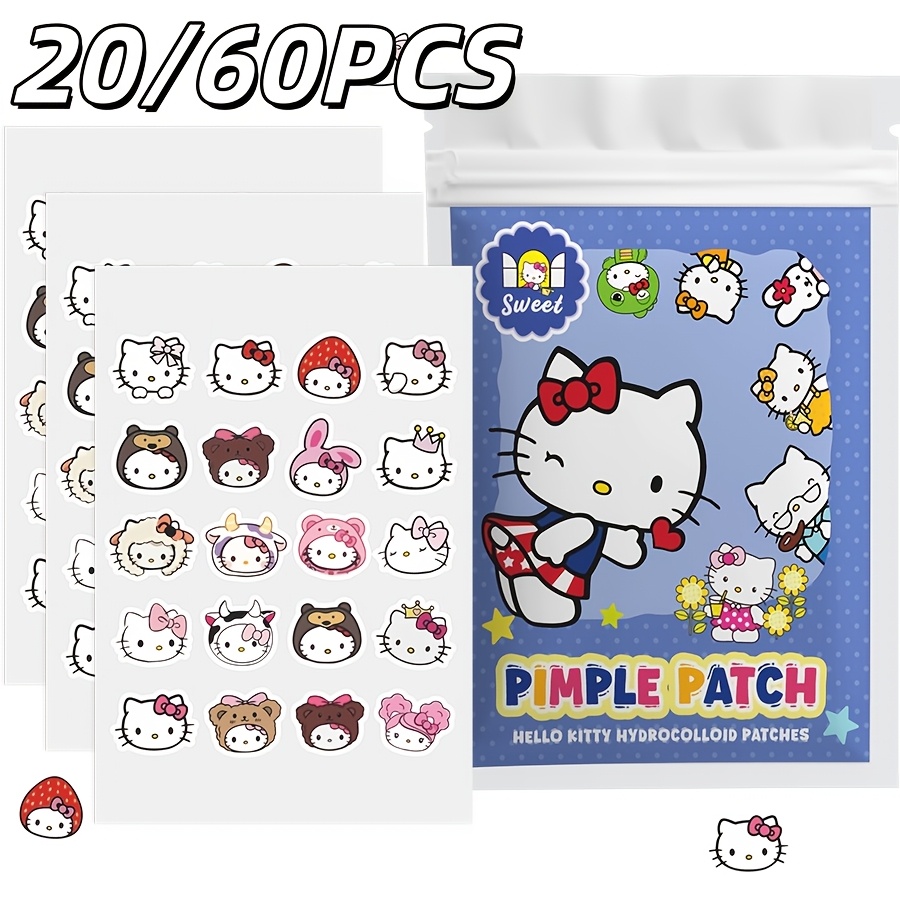 20/60PCS Sanrio Hello kitty Ca – Hydrocolloid Acne Patch recenzja i cena