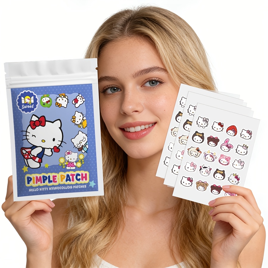 20/60PCS Sanrio Hello kitty Ca – Hydrocolloid Acne Patch recenzja i cena
