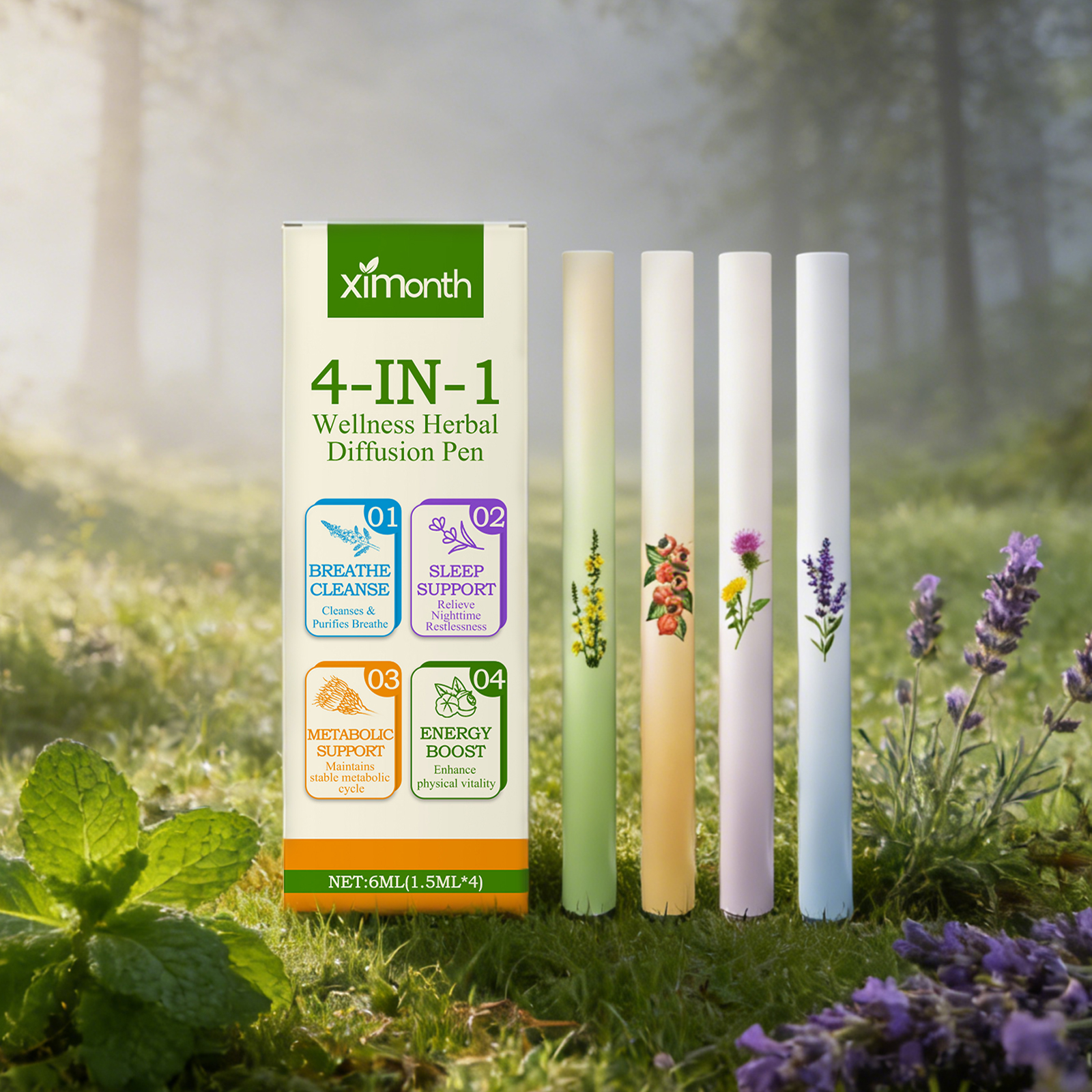 4 In 1 Air Freshening Pen Herb – Skincare Herbal recenzja i cena