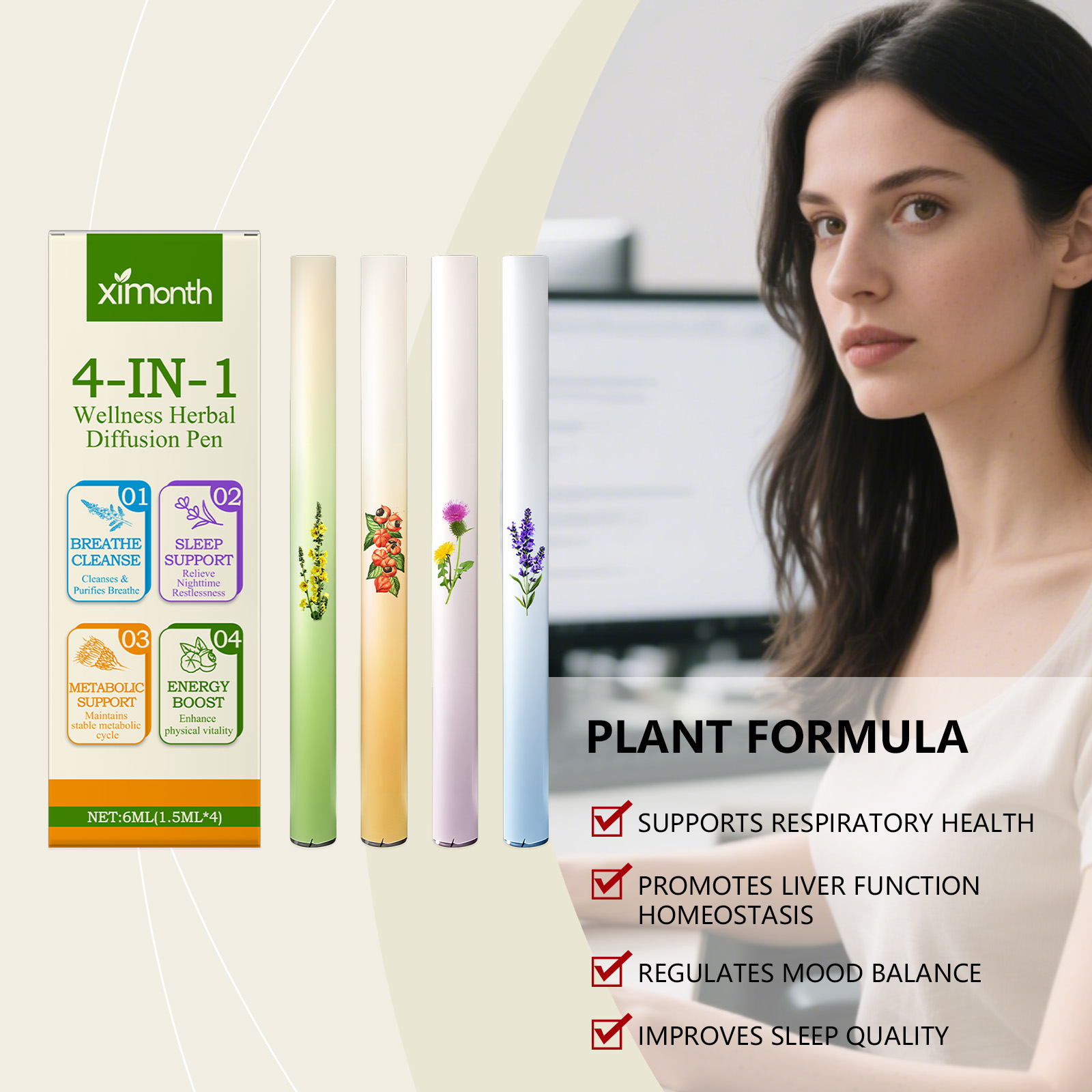 4 In 1 Air Freshening Pen Herb – Skincare Herbal recenzja i cena