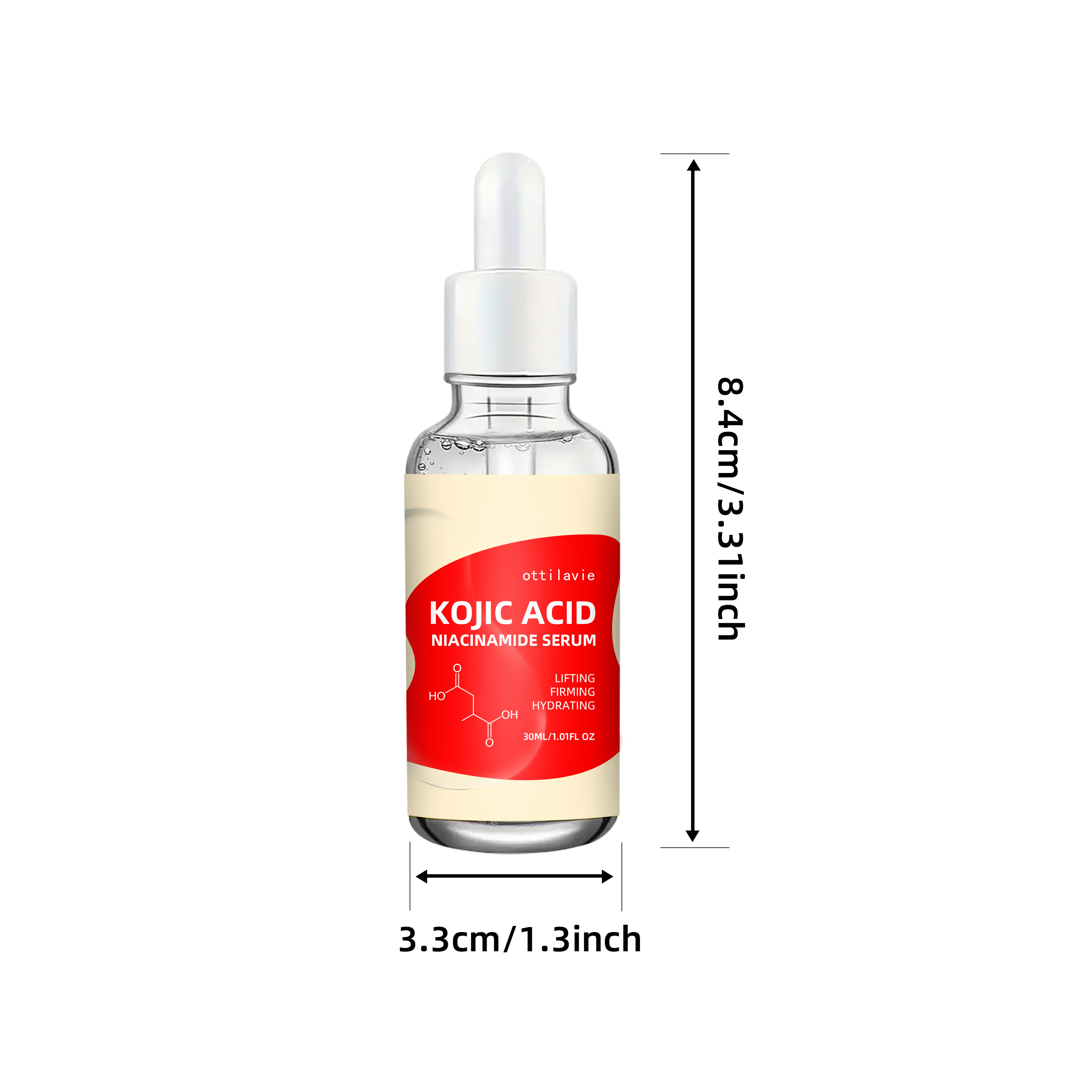 Ottilavie Kojic Acid & Niacina – Niacinamide Brightening Serum recenzja i cena