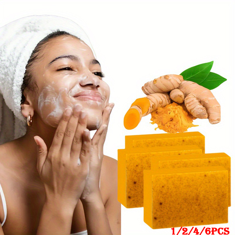 1/2/4/6Pcs Turmeric Kojic Acid – Kojic Acid Soap recenzja i cena