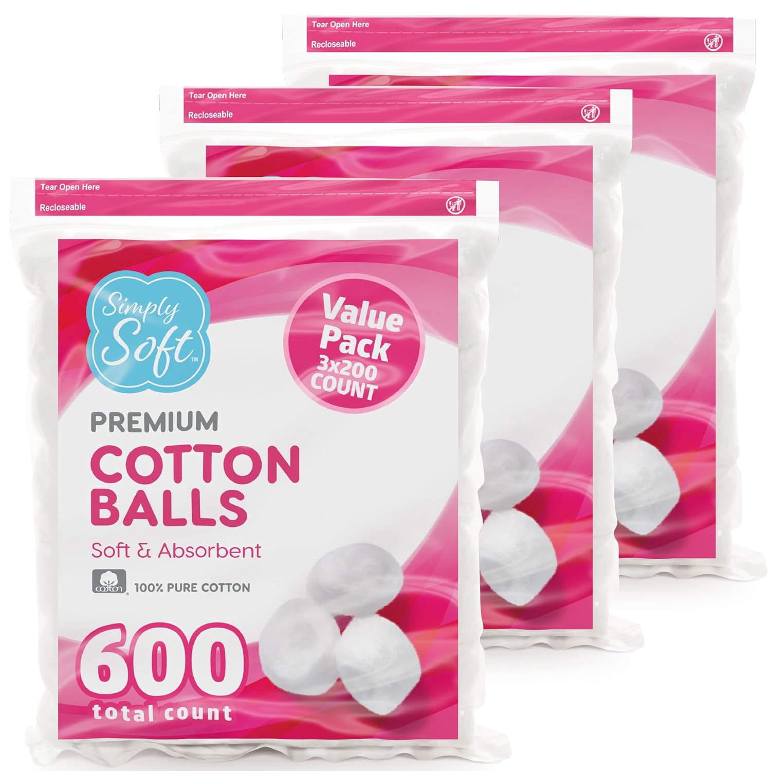 100% Pure Cotton Balls (600 Co – Xl Skincare recenzja i cena