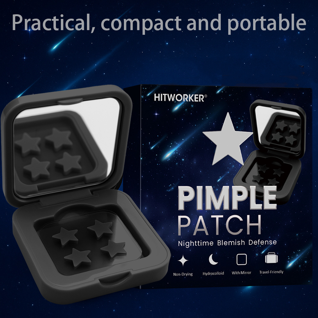 60-Piece Mirror-Boxed Star-Sha – Hydrocolloid Acne Patch recenzja i cena