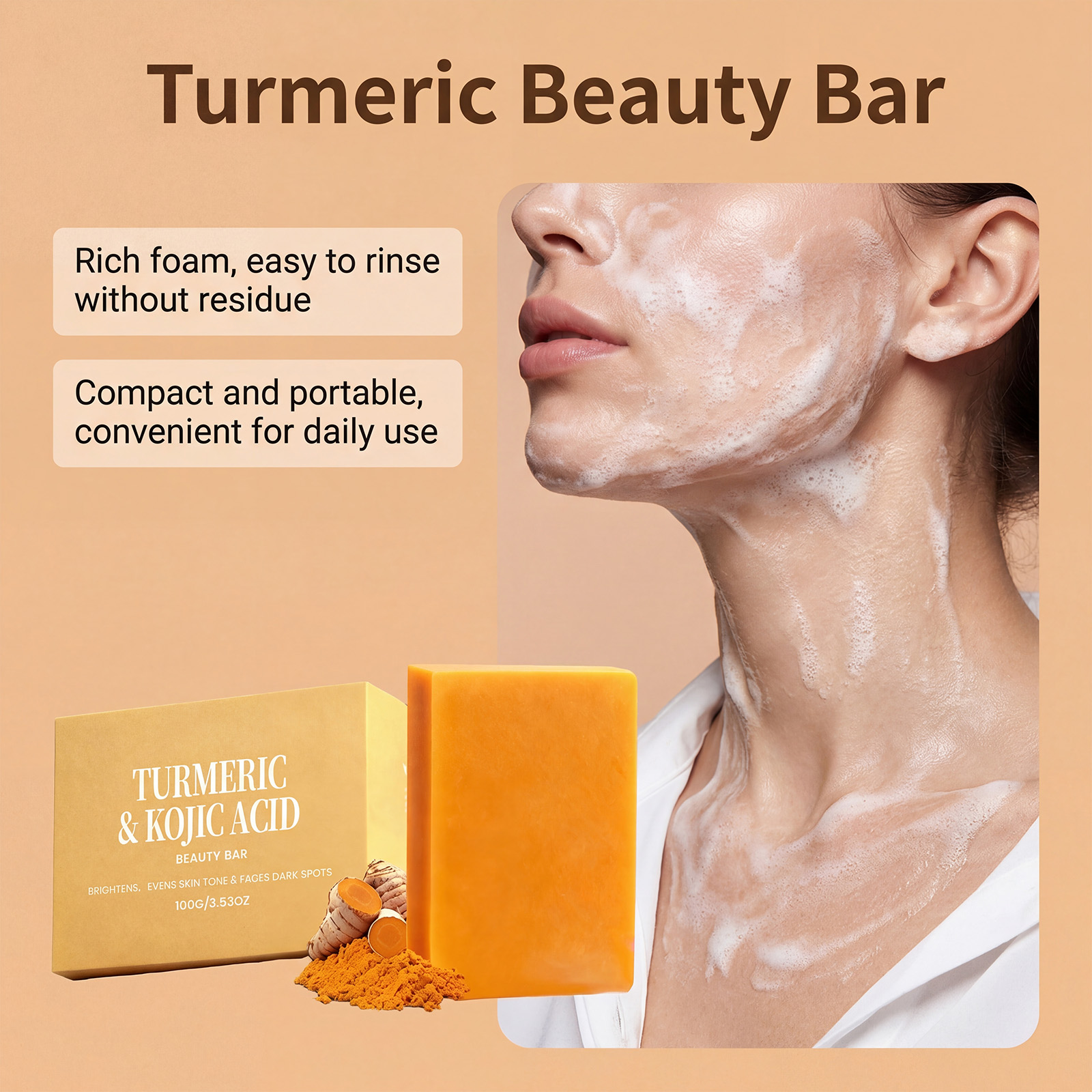 Turmeric Kojic Soap Exfoliatin – Kojic Acid Soap recenzja i cena
