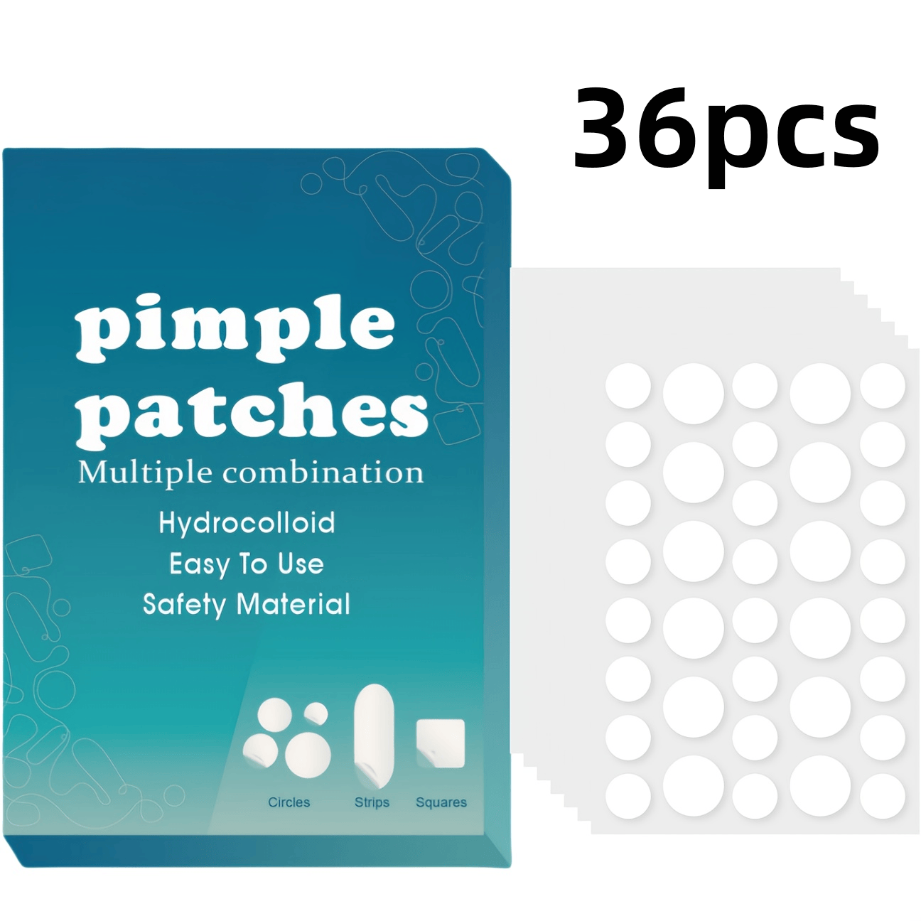 Skin-Calming Acne Patches - Hy – Hydrocolloid Acne Patch recenzja i cena