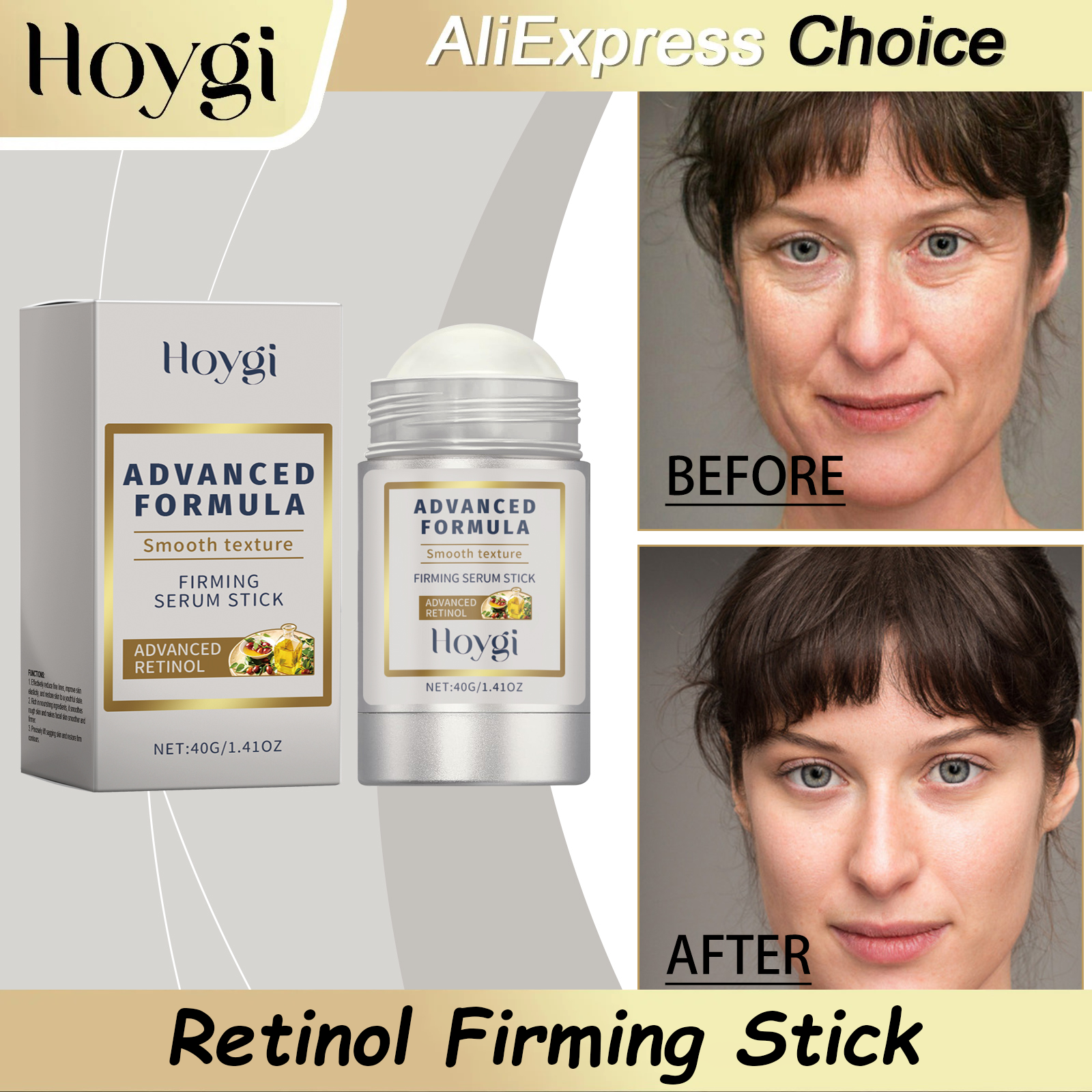 HOYGI Retinol Firming Stick An – Niacinamide Brightening Serum recenzja i cena
