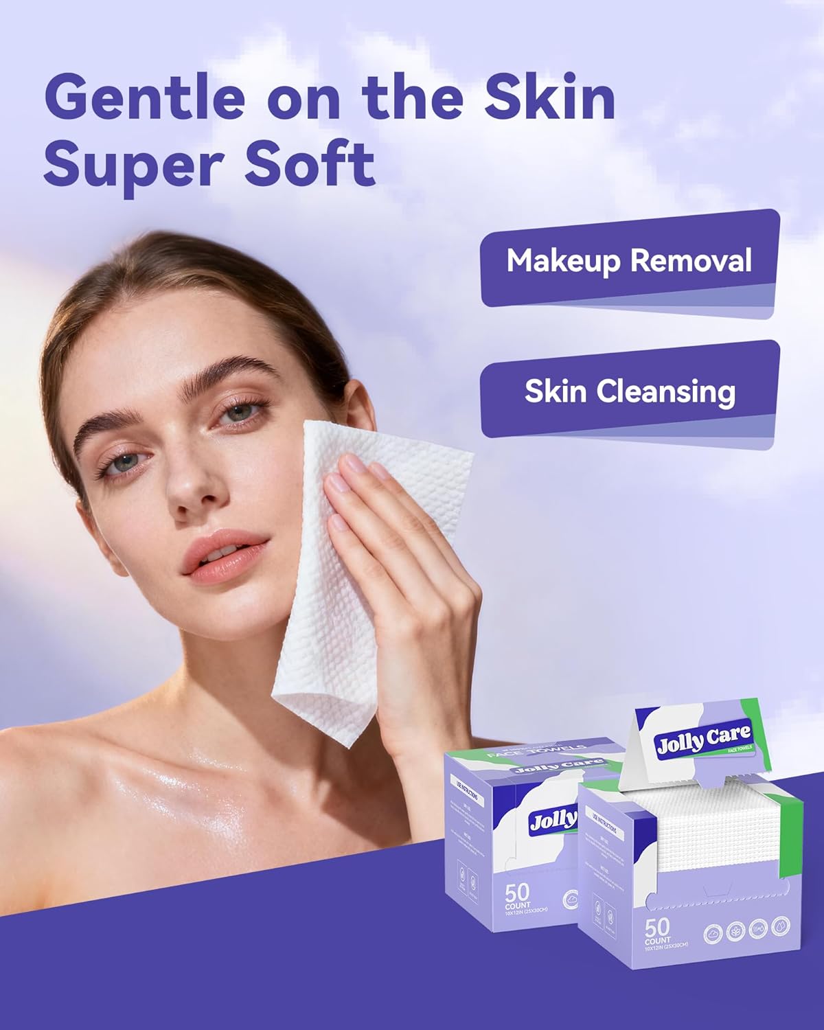 XL Disposable Face Towels 10x1 – Xl Skincare recenzja i cena