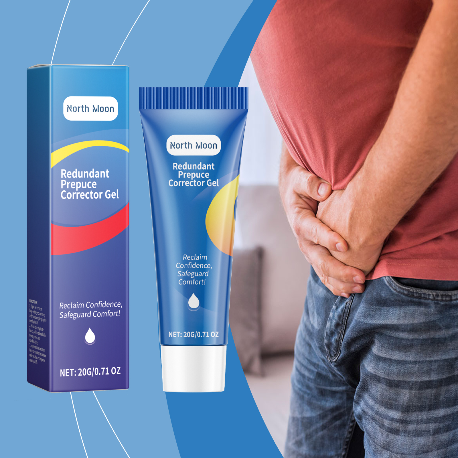 Men's Repair Gel - Herbal Infu – Skincare Herbal recenzja i cena