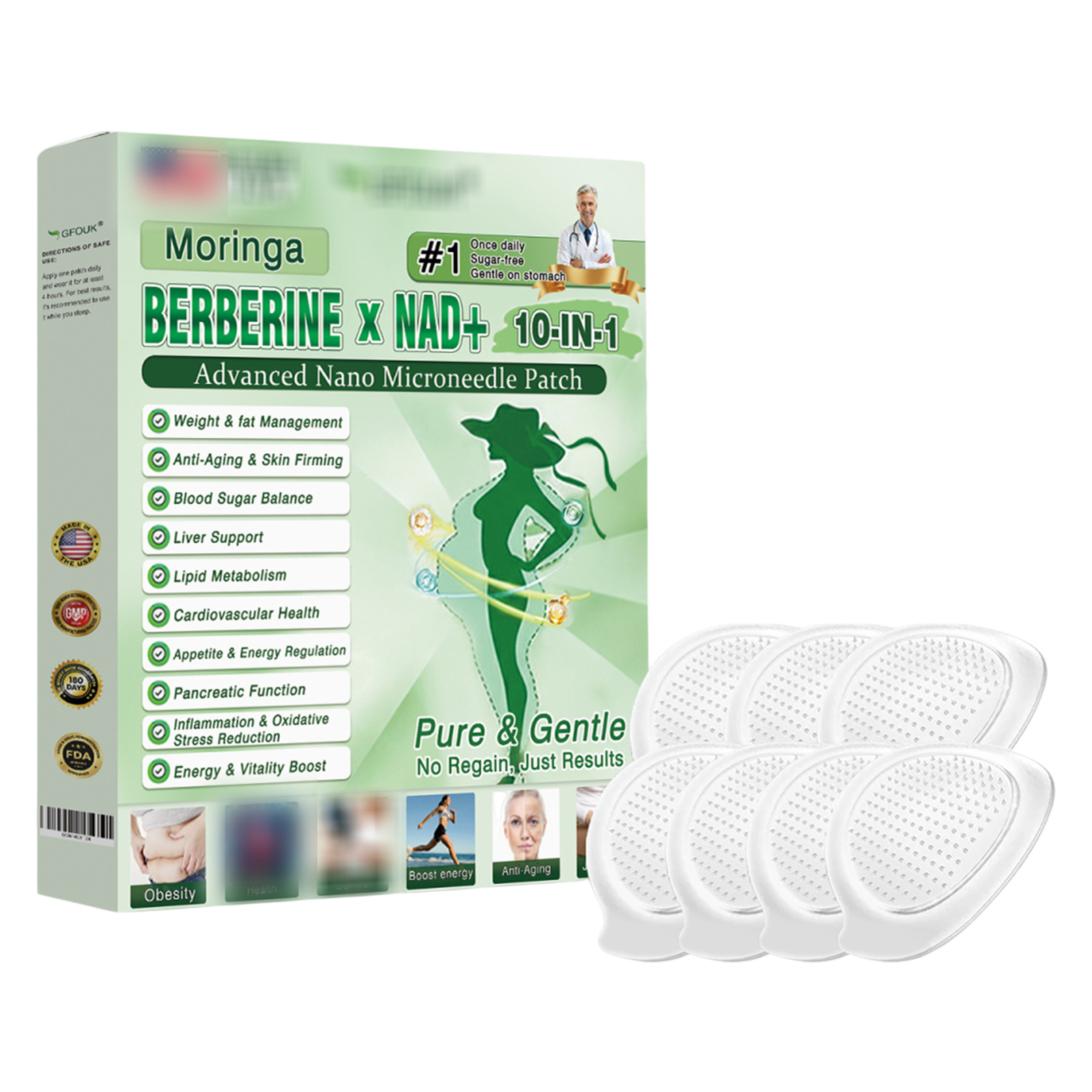 Nano Microdarts Patch Gentle F – Skincare Herbal recenzja i cena