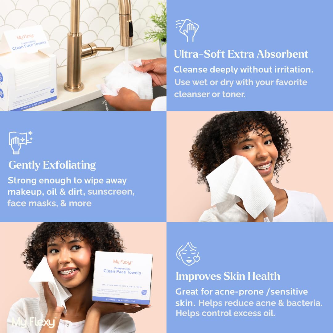 XL Biodegradable Face Towels f – Xl Skincare recenzja i cena