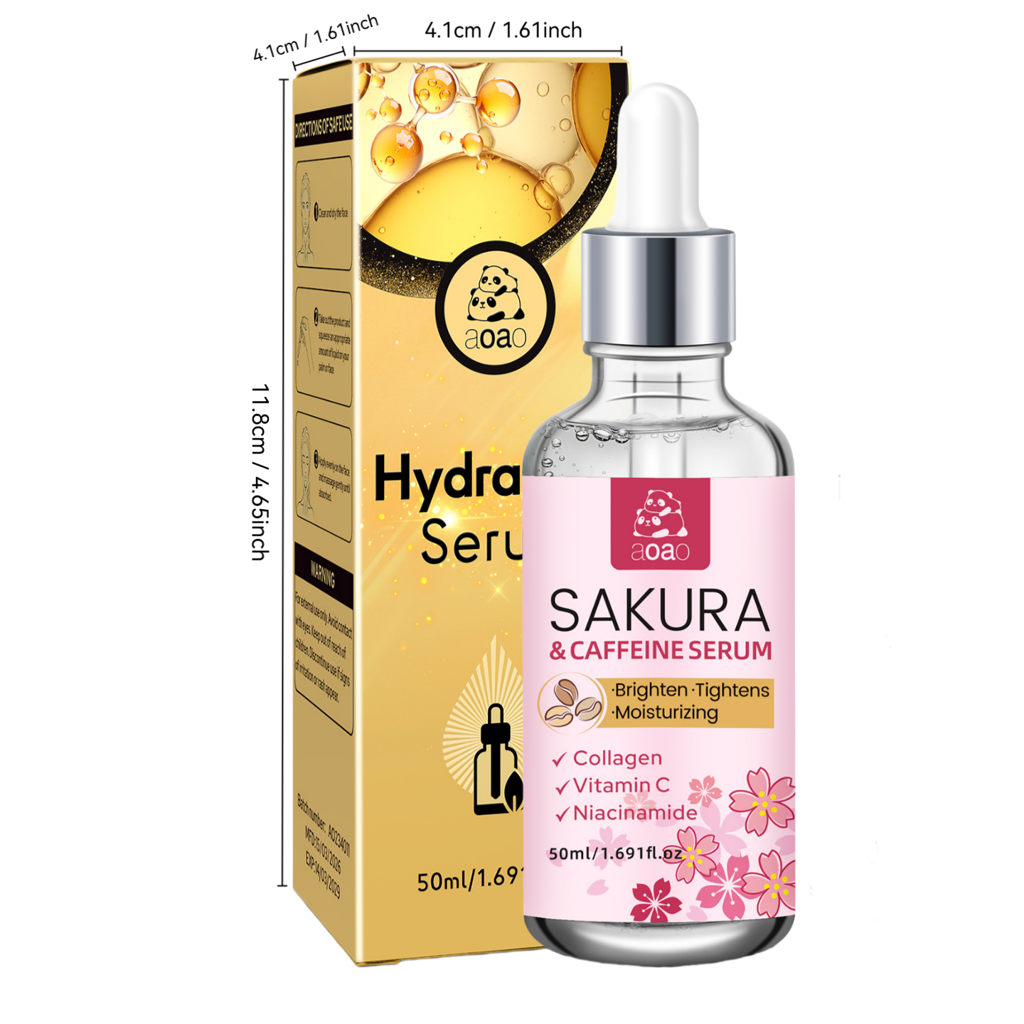 Sakura Essence contains Niacin – Niacinamide Brightening Serum recenzja i cena